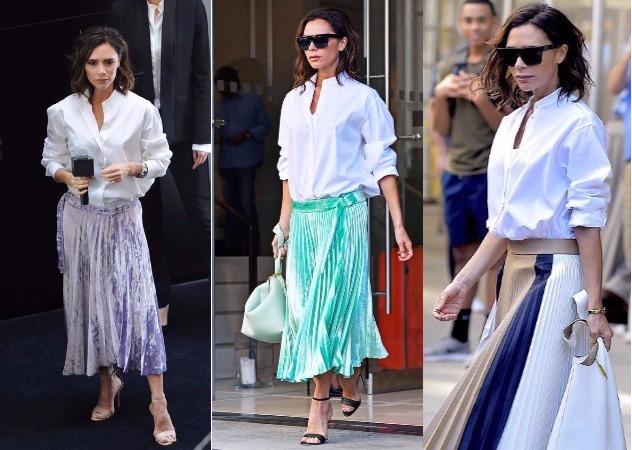 百褶裙怎么搭配上衣 百褶裙搭配什么上衣秋冬 百褶裙怎么搭配上衣 百褶裙搭配什么上衣秋冬