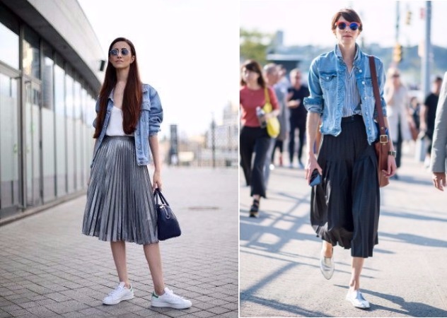 百褶裙怎么搭配上衣 百褶裙搭配什么上衣秋冬 百褶裙怎么搭配上衣 百褶裙搭配什么上衣秋冬