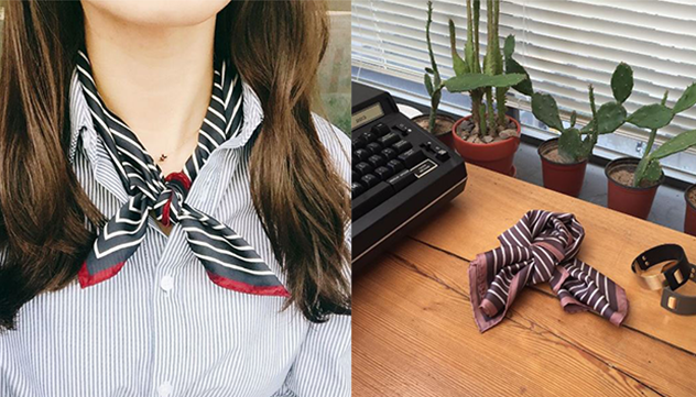 春夏領(lǐng)巾穿搭的N種方法圖片 春夏領(lǐng)巾穿搭的N種方法圖片