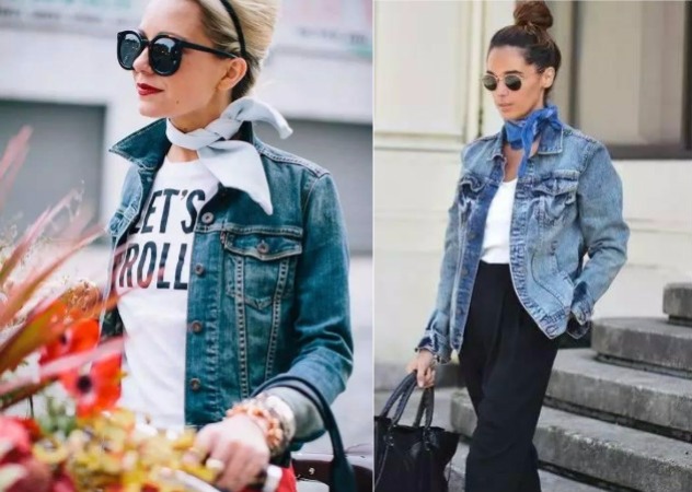 春夏領(lǐng)巾穿搭的N種方法圖片 春夏領(lǐng)巾穿搭的N種方法圖片