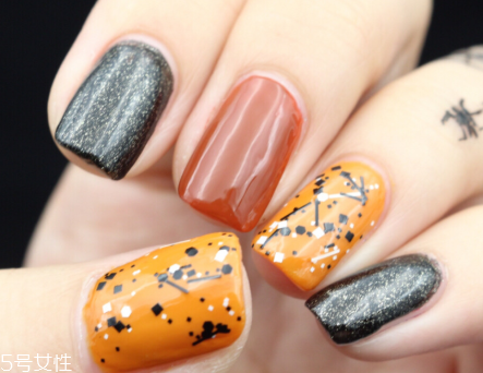 萬圣節(jié)女巫美甲教程 零基礎也可以畫很美 萬圣節(jié)女巫美甲教程 零基礎也可以畫很美