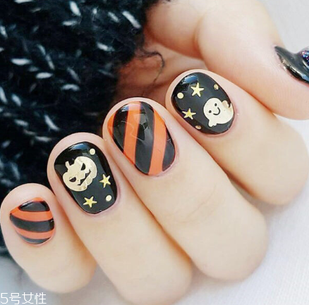 萬圣節(jié)女巫美甲教程 零基礎也可以畫很美 萬圣節(jié)女巫美甲教程 零基礎也可以畫很美
