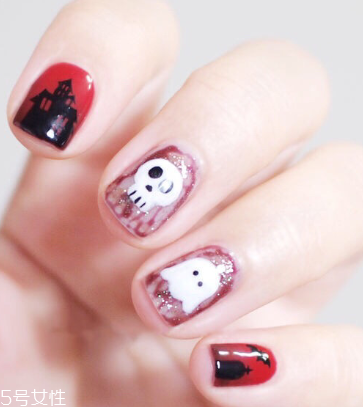 萬圣節(jié)女巫美甲教程 零基礎也可以畫很美 萬圣節(jié)女巫美甲教程 零基礎也可以畫很美