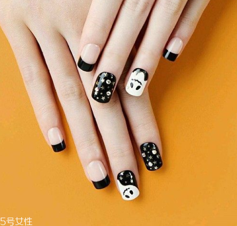 萬圣節(jié)女巫美甲教程 零基礎也可以畫很美 萬圣節(jié)女巫美甲教程 零基礎也可以畫很美