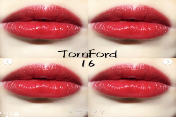 tf16號是什么顏色 tf16號口紅 tf16號是什么顏色 tf16號口紅