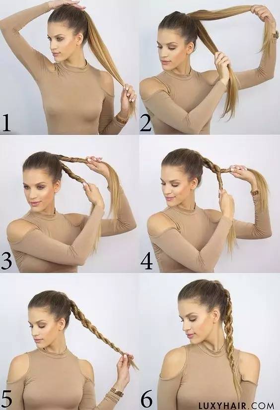 馬尾扎多高好看 扎高馬尾簡單好看的步驟 馬尾扎多高好看 扎高馬尾簡單好看的步驟