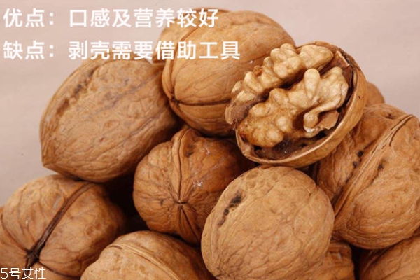 紙皮核桃和厚殼核桃哪個好 核桃3種厚度大pk 紙皮核桃和厚殼核桃哪個好 核桃3種厚度大pk