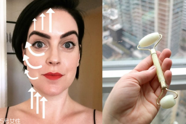 玉石滾輪怎么用瘦臉 滾起來會有一股酸爽感 玉石滾輪怎么用瘦臉 滾起來會有一股酸爽感