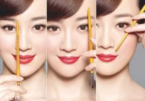 韓式粗平一字眉畫法圖解 最簡單的自己畫眉方法 韓式粗平一字眉畫法圖解 最簡單的自己畫眉方法