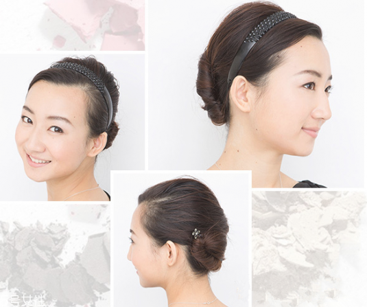 如何自己做簡單盤發(fā) 自己盤頭發(fā)簡單好看的步驟 如何自己做簡單盤發(fā) 自己盤頭發(fā)簡單好看的步驟