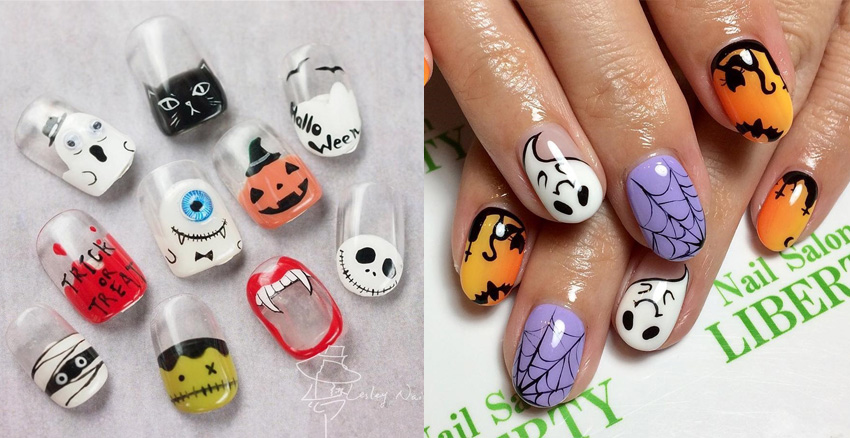萬圣節(jié)美甲圖片 8個萬圣節(jié)美甲創(chuàng)意 萬圣節(jié)美甲圖片 8個萬圣節(jié)美甲創(chuàng)意