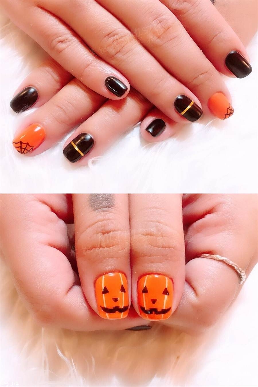 萬(wàn)圣節(jié)光療美甲圖片 超可愛(ài)搞怪美甲 萬(wàn)圣節(jié)光療美甲圖片 超可愛(ài)搞怪美甲