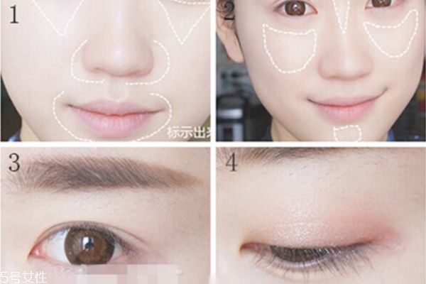 韓國淡妝怎樣化 韓國妝容畫法 韓國淡妝怎樣化 韓國妝容畫法