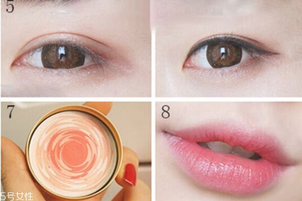 韓國淡妝怎樣化 韓國妝容畫法 韓國淡妝怎樣化 韓國妝容畫法