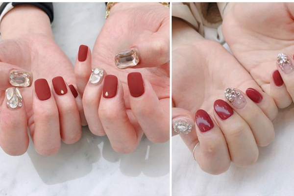 紅色美甲圖片2018秋冬 不同膚色顯白紅色系美甲 紅色美甲圖片2018秋冬 不同膚色顯白紅色系美甲