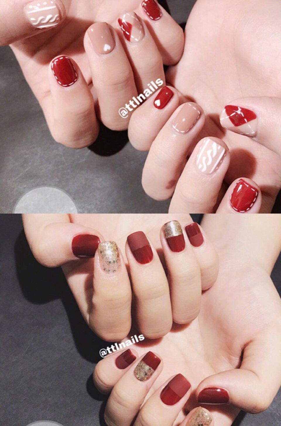 2019顯白紅色美甲圖片 百搭喜氣紅色美甲 2019顯白紅色美甲圖片 百搭喜氣紅色美甲