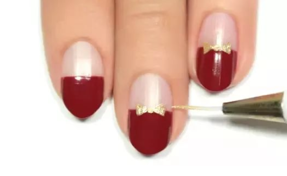 酒紅色美甲怎么做 教你磨砂美甲怎么做 酒紅色美甲怎么做 教你磨砂美甲怎么做