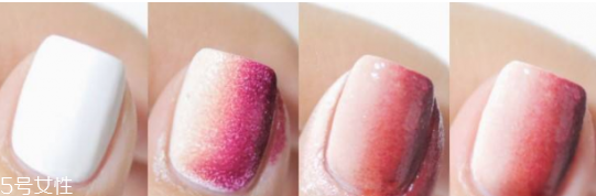 美甲漸變色怎么暈染的 如何做漸變美甲 美甲漸變色怎么暈染的 如何做漸變美甲