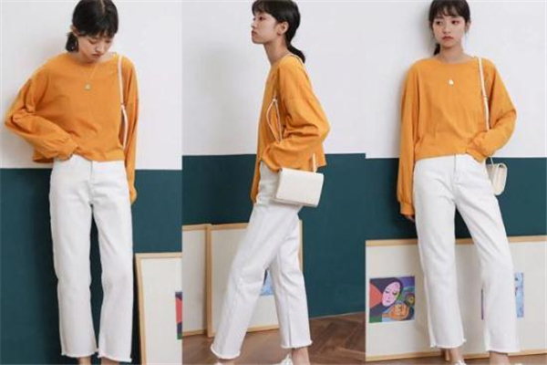 白色直筒褲配什么上衣 春日休閑風(fēng)穿搭 白色直筒褲配什么上衣 春日休閑風(fēng)穿搭