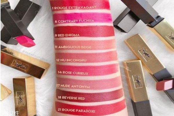 圣羅蘭小金條哪個色號最火 小金條最火的色號 圣羅蘭小金條哪個色號最火 小金條最火的色號