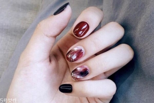 日式暈染美甲教程 貝殼暈染美甲教程 日式暈染美甲教程 貝殼暈染美甲教程