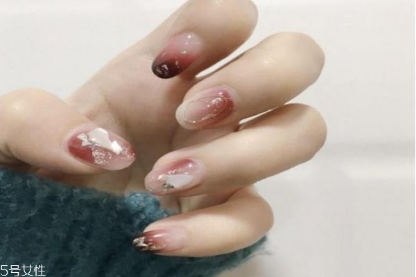 日式暈染美甲教程 貝殼暈染美甲教程 日式暈染美甲教程 貝殼暈染美甲教程