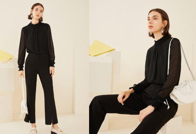 黑白色衣服搭配圖片 白黑衣服怎么搭配 黑白色衣服搭配圖片 白黑衣服怎么搭配