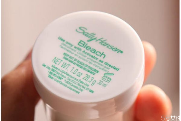 sallyhansen漂胡劑的使用注意 sallyhansen漂胡劑的使用注意