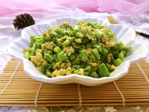 豆角炒雞蛋的做法 豆角炒雞蛋怎么做 豆角炒雞蛋的做法 豆角炒雞蛋怎么做