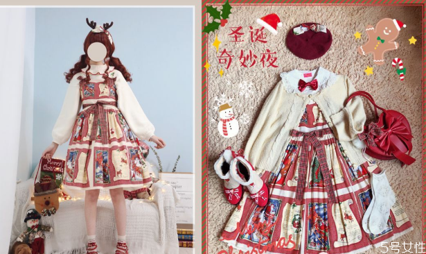 圣誕節(jié)穿的洛麗塔 圣誕lolita推薦 圣誕節(jié)穿的洛麗塔 圣誕lolita推薦