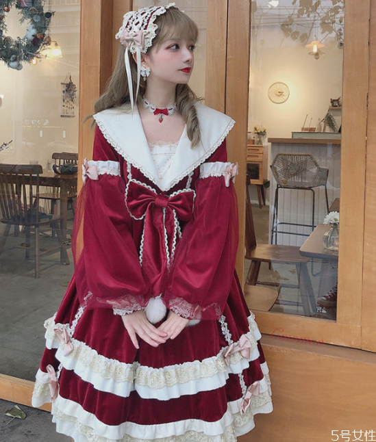 圣誕節(jié)的lolita裙 圣誕風lo裙 圣誕節(jié)的lolita裙 圣誕風lo裙