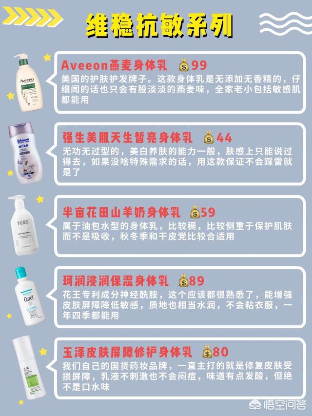 身體乳哪個牌子的好用 身體乳哪個牌子的補水保濕效果好 身體乳哪個牌子的好用 身體乳哪個牌子的補水保濕效果好