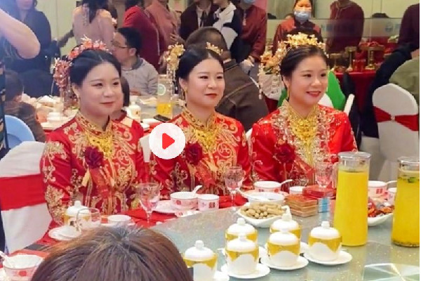 3胞胎姐妹同日出嫁場面轟動(dòng) 出嫁要準(zhǔn)備什么嫁妝 3胞胎姐妹同日出嫁場面轟動(dòng) 出嫁要準(zhǔn)備什么嫁妝
